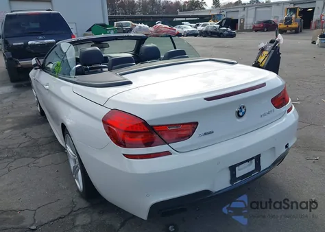 2013 BMW 650I xDrive z USA, uszkodzony, nr VIN WBAYP1C55DDX00992